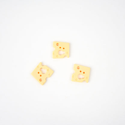 Swiss Cheese Slice Pin