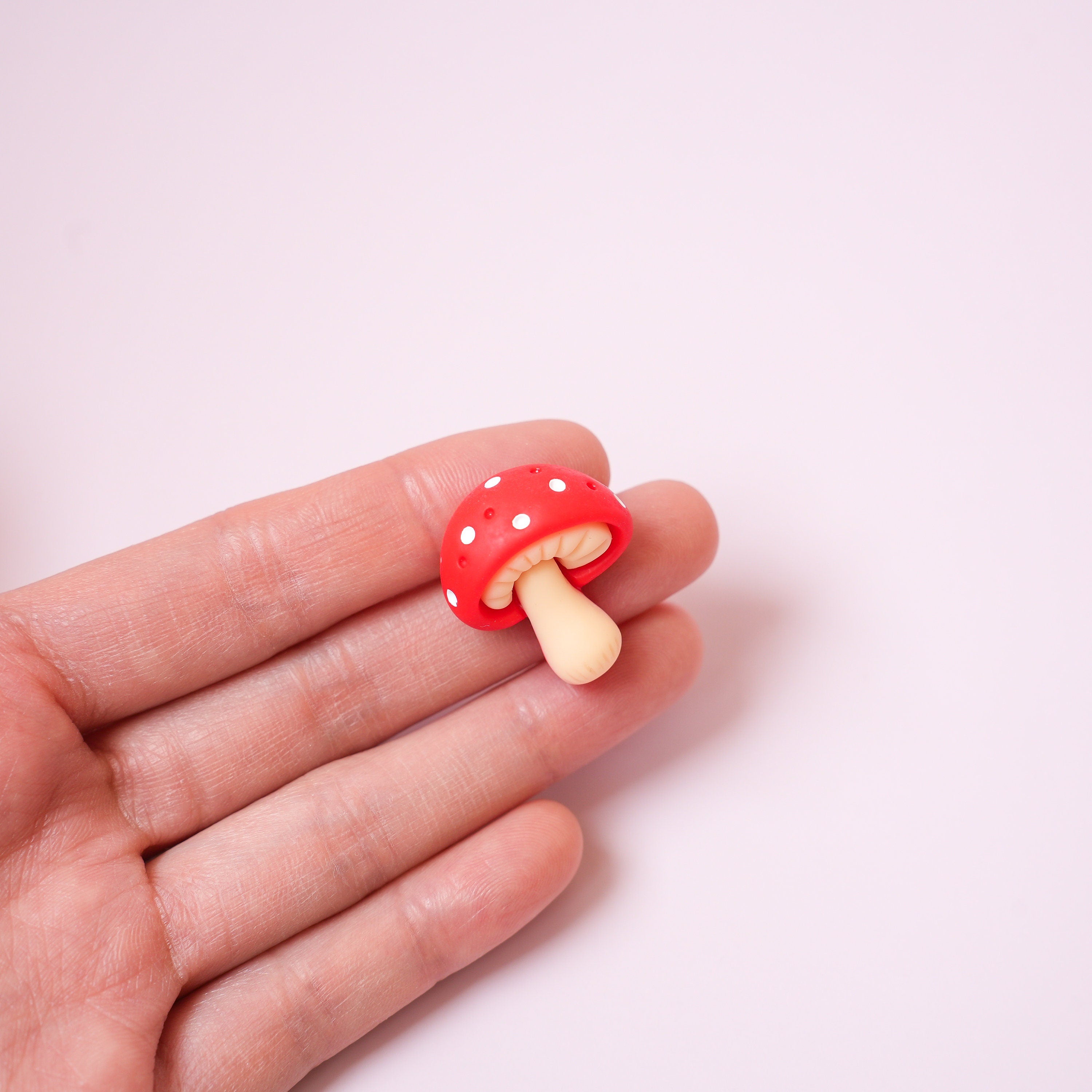 Red Mushroom Pin