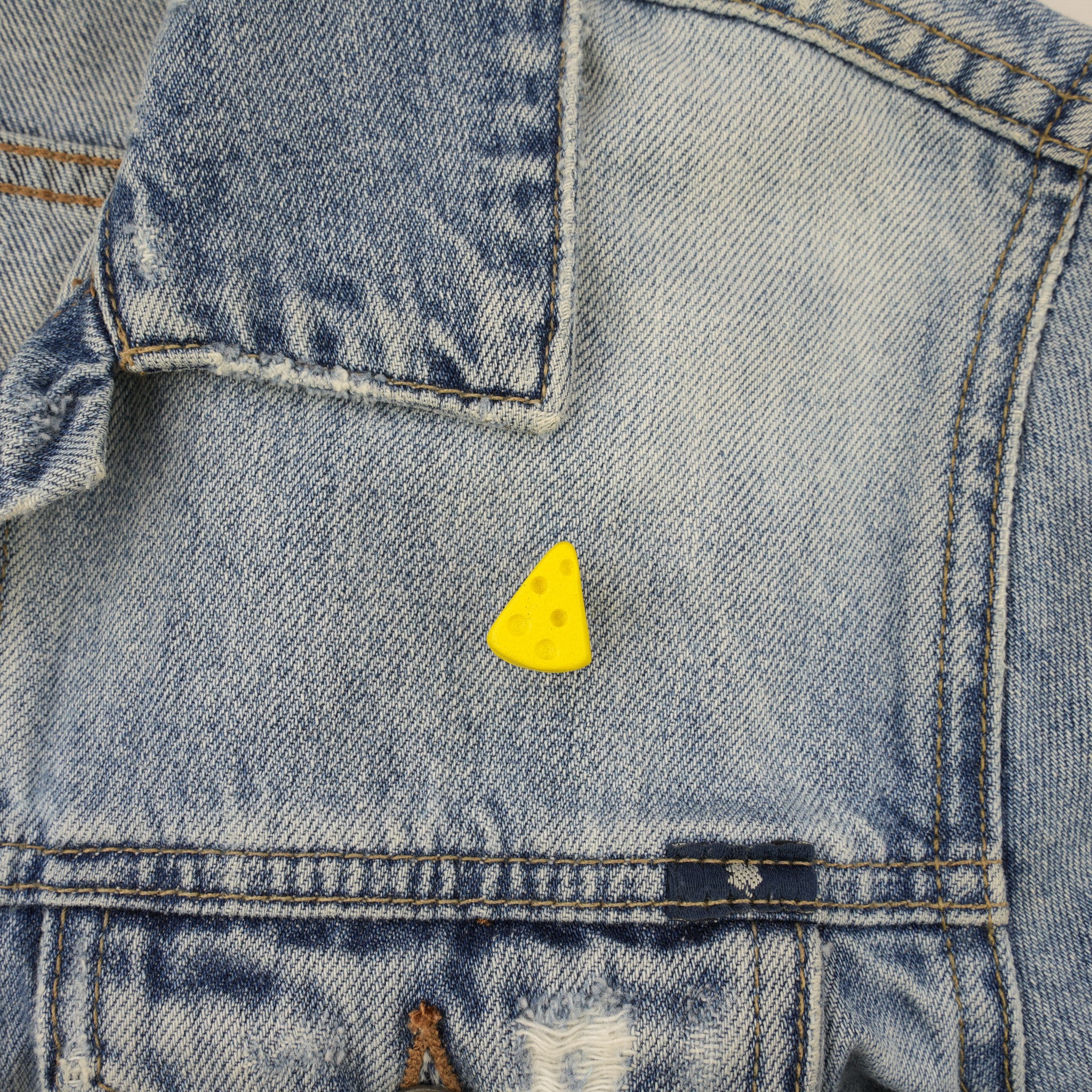 Swiss Cheese Pin