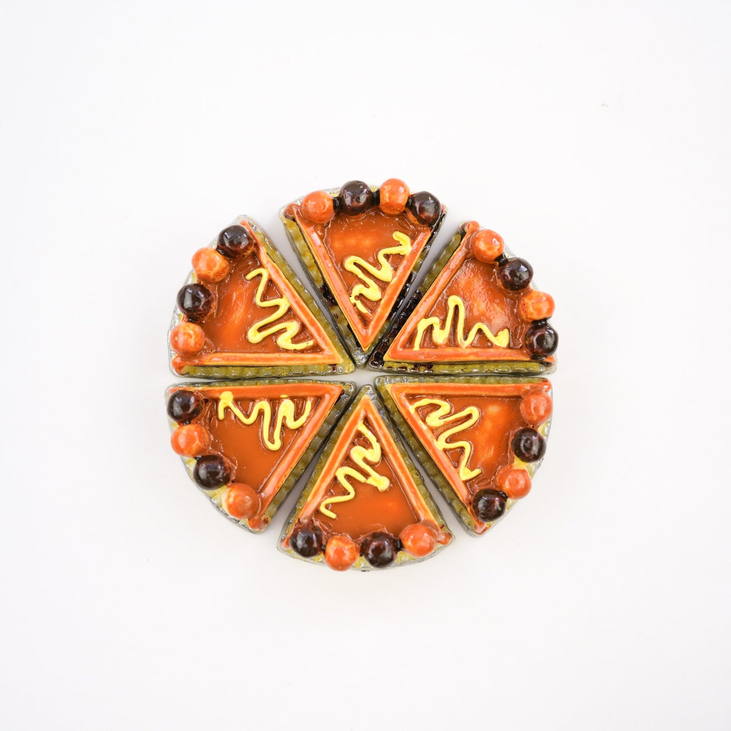 Pumpkin Pie Magnet Set