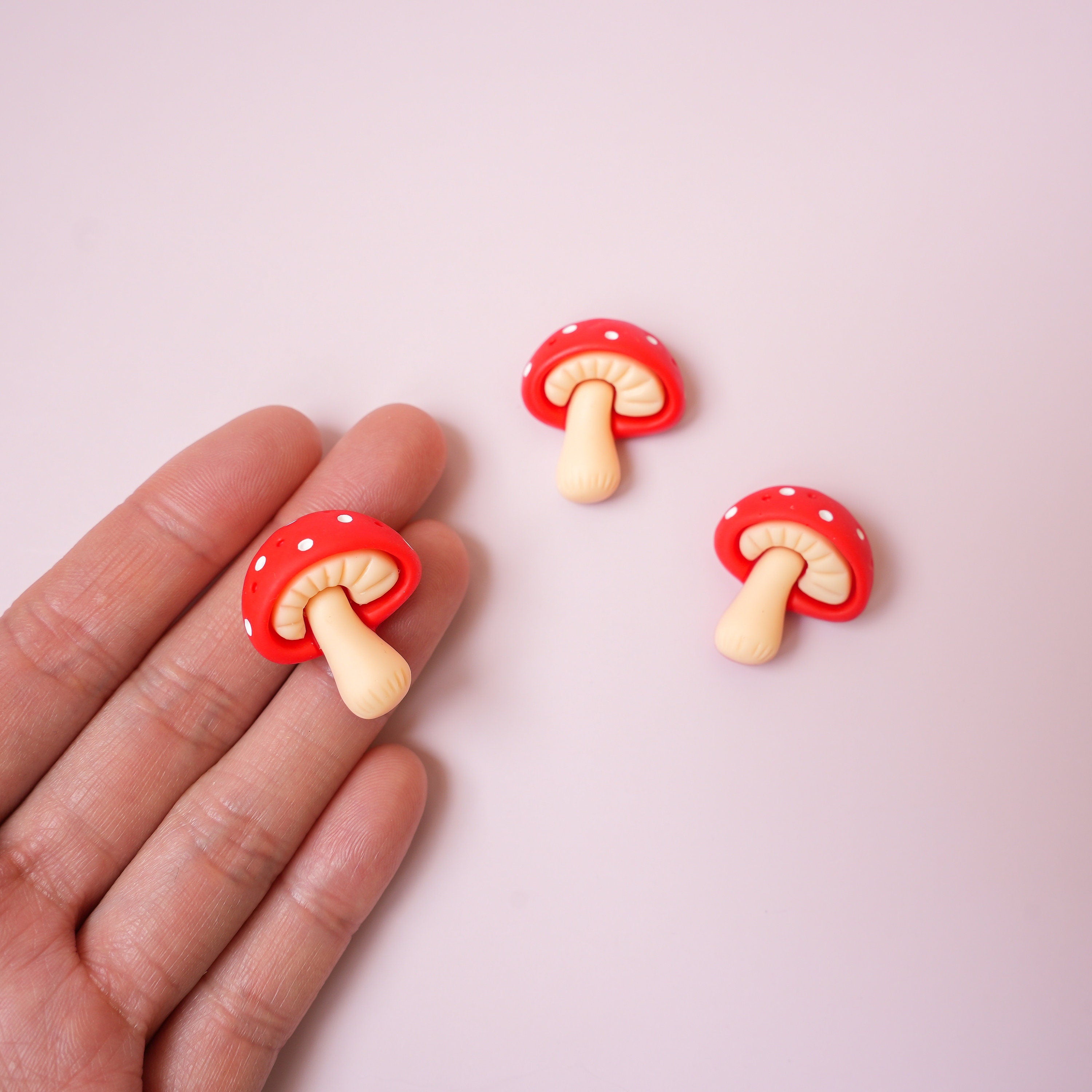 Red Mushroom Pin