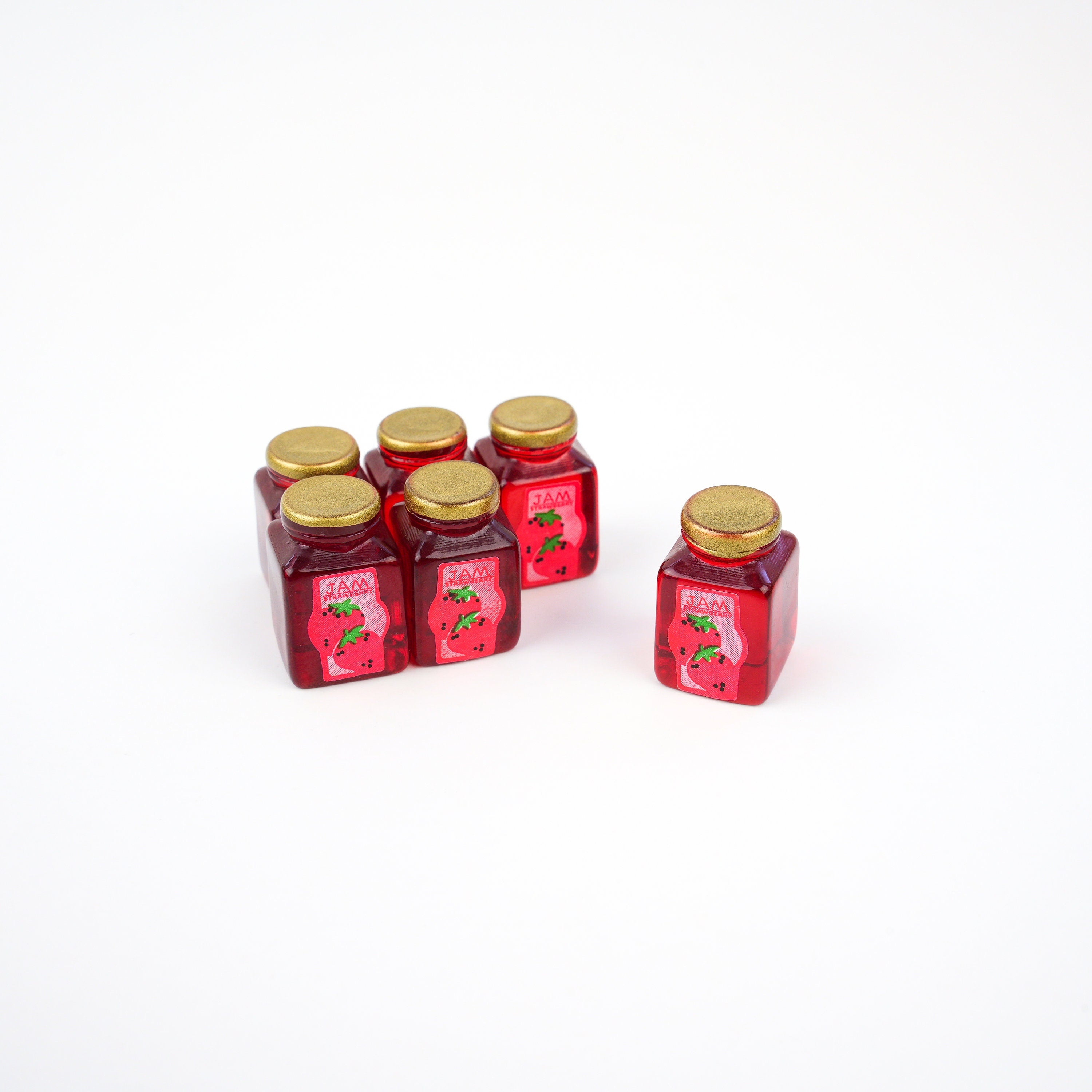 Strawberry Jam Jar Pin
