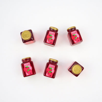 Strawberry Jam Jar Pin