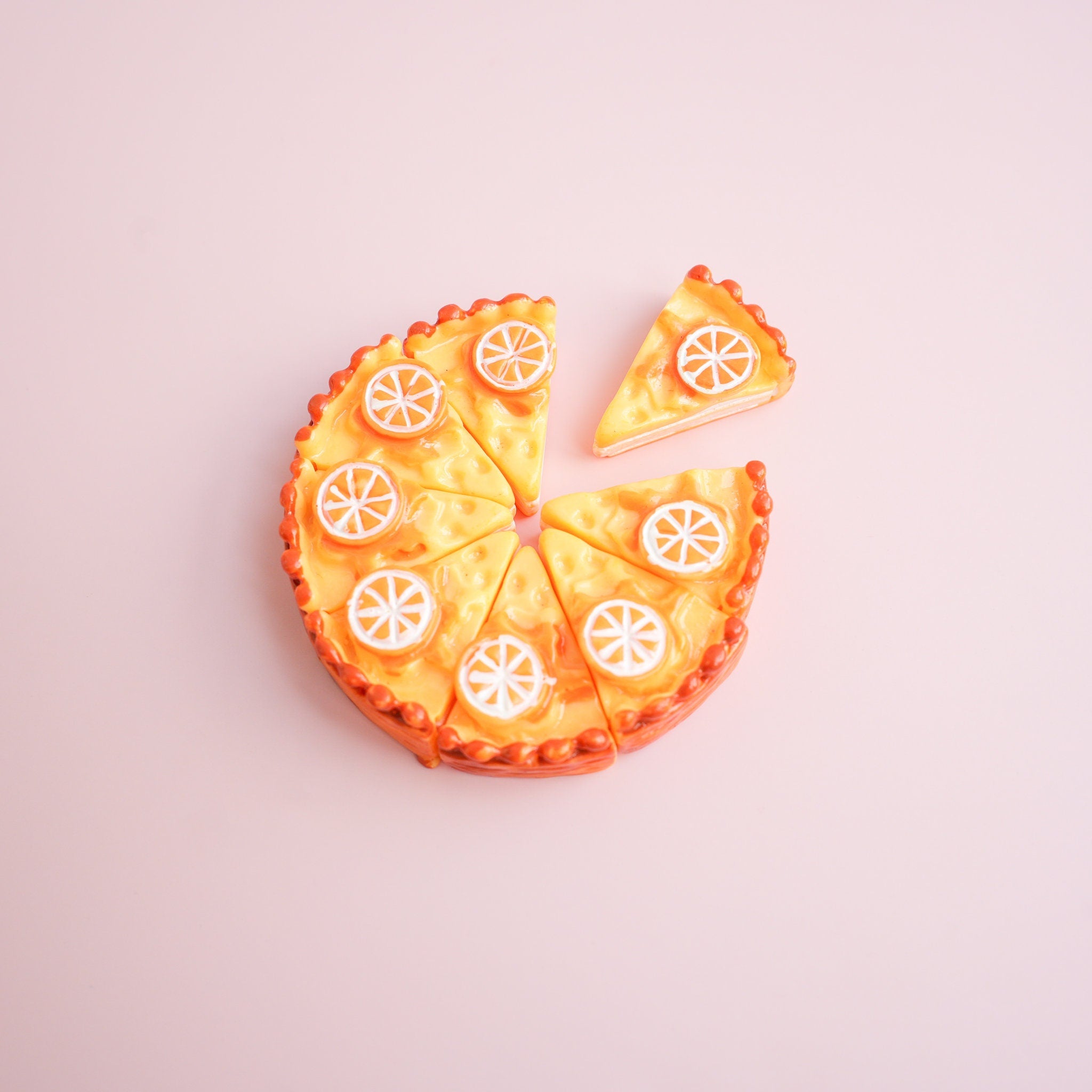 Lemon Pie Magnet Set