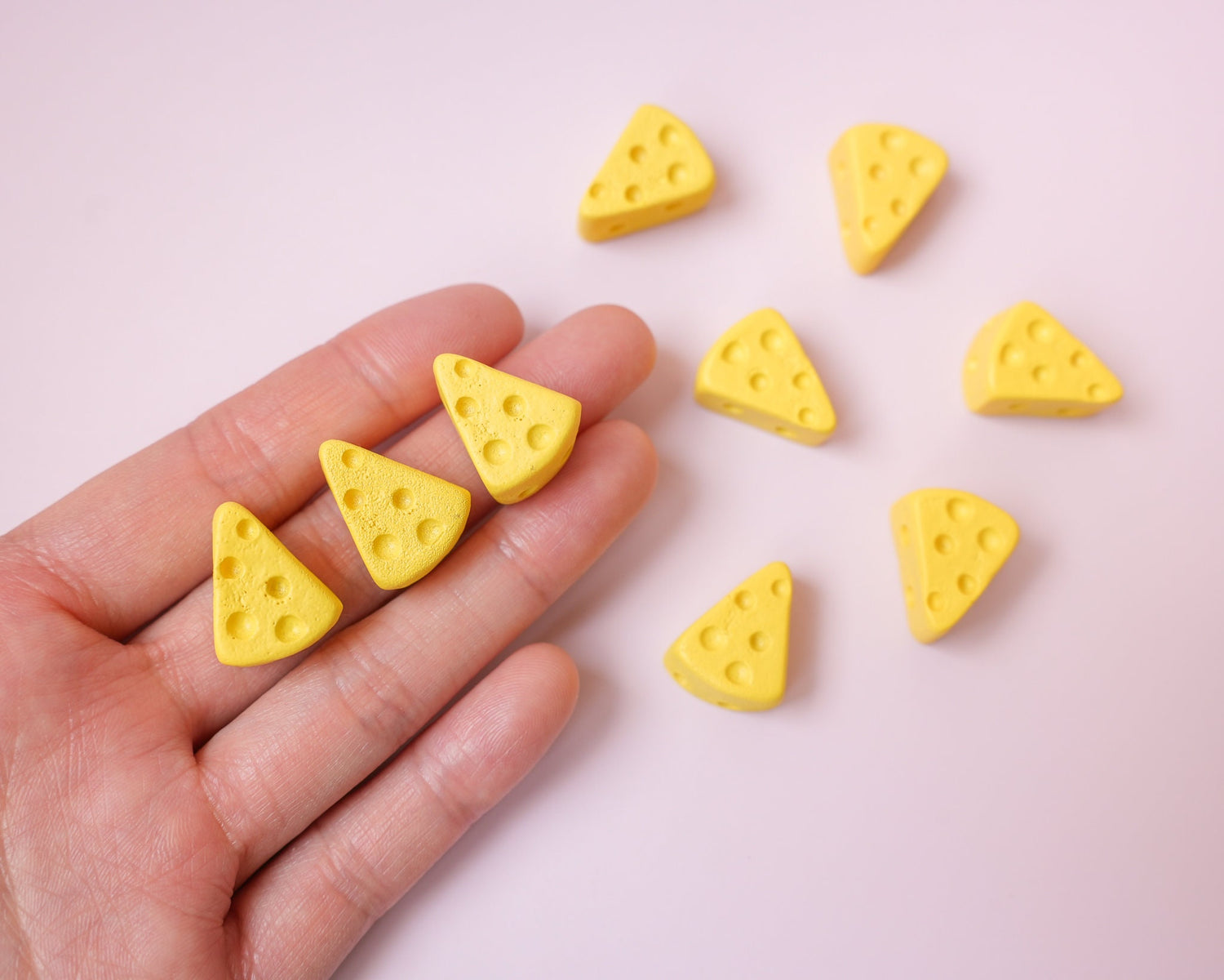 Swiss Cheese Magnet Set