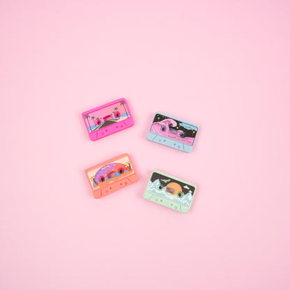 Retro Cassette Tape Pin