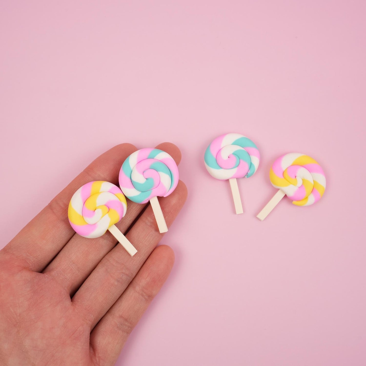 Swirl Lollipop Magnet Set