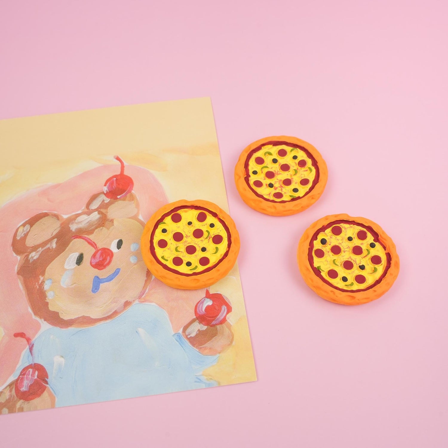 Pepperoni Pizza Pin