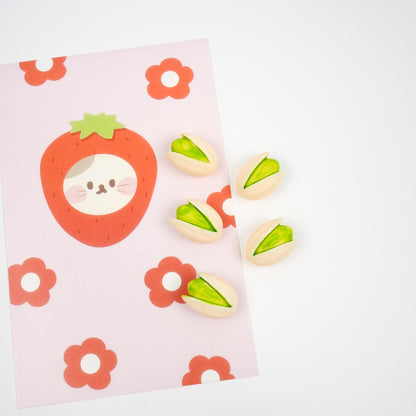 Pistachio and Walnut Magnet Set