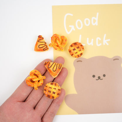 Bread Bakery Brooch | Baguette, Croissant, Pretzel Pins