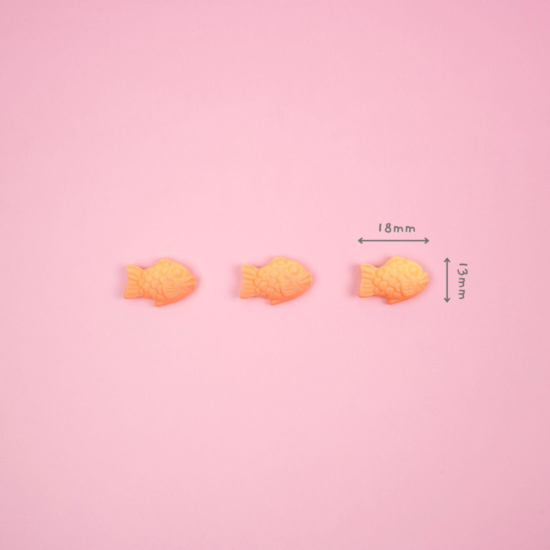 Fish-shaped Pastry Magnet Set