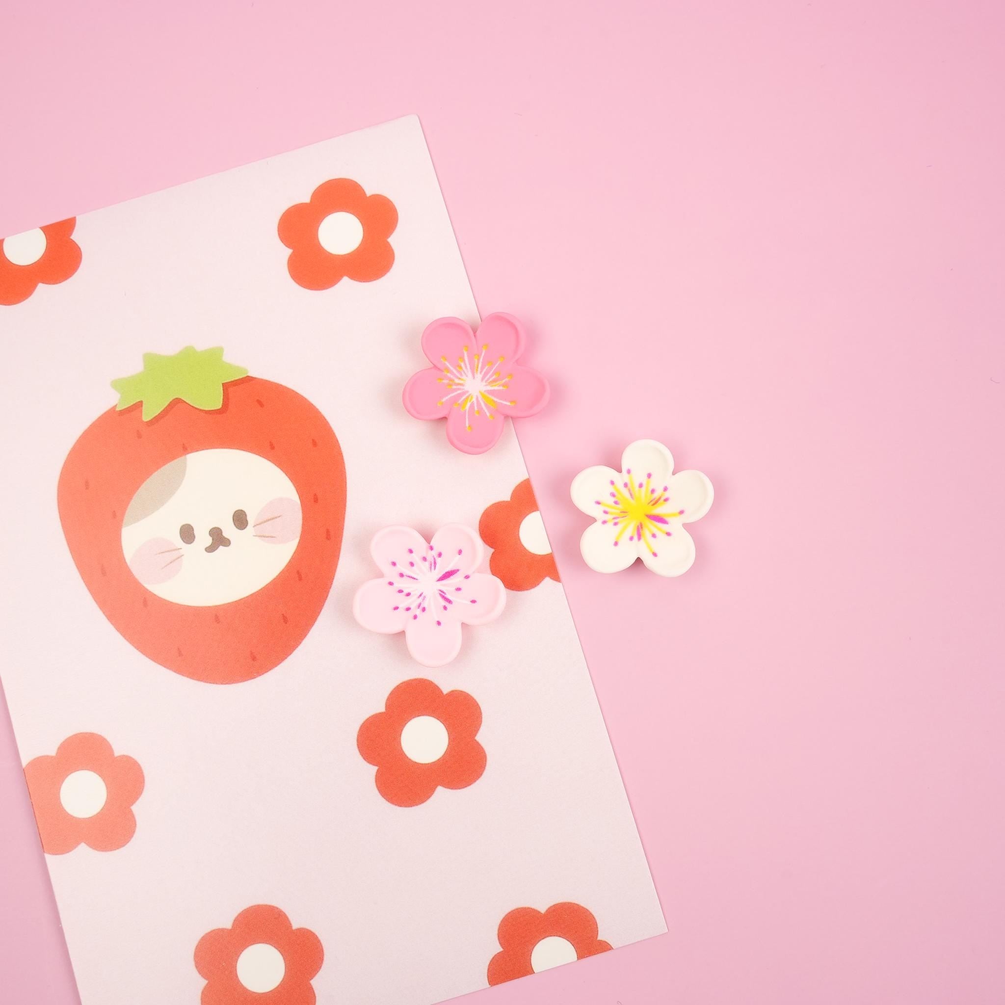 Sakura Flower Magnet Set