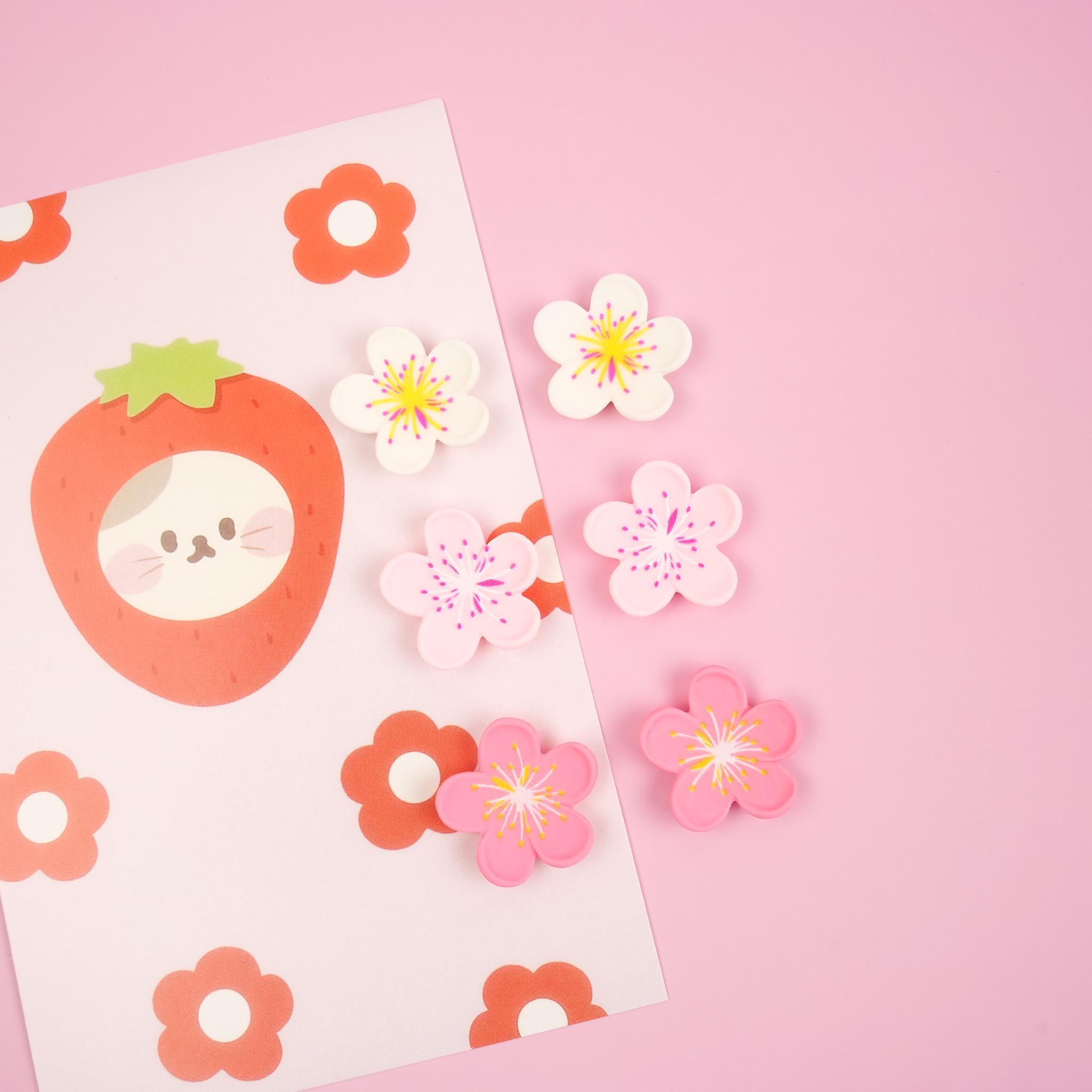 Sakura Flower Magnet Set