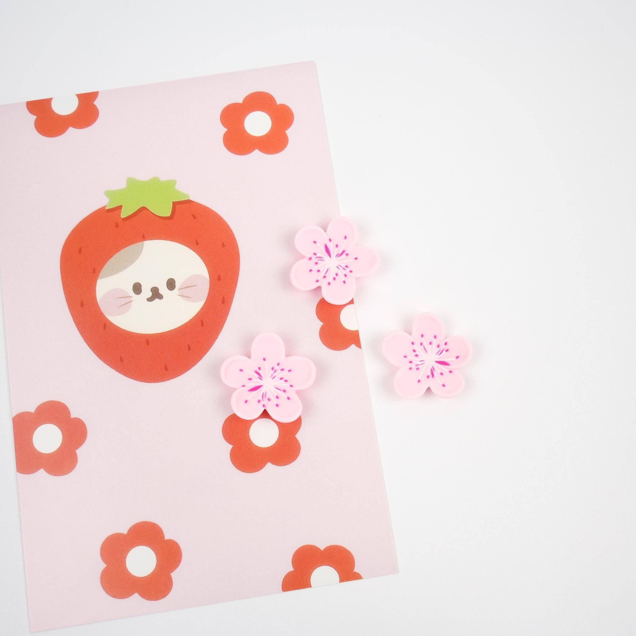 Sakura Flower Magnet Set