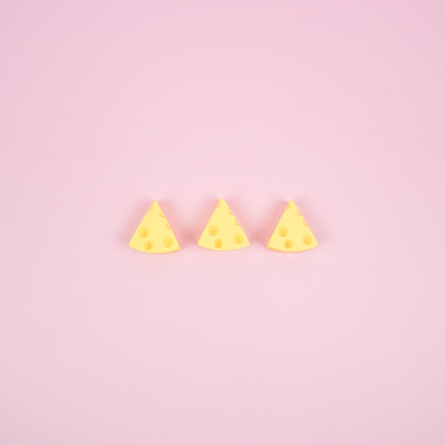 Cheese Wedges Magnet Set