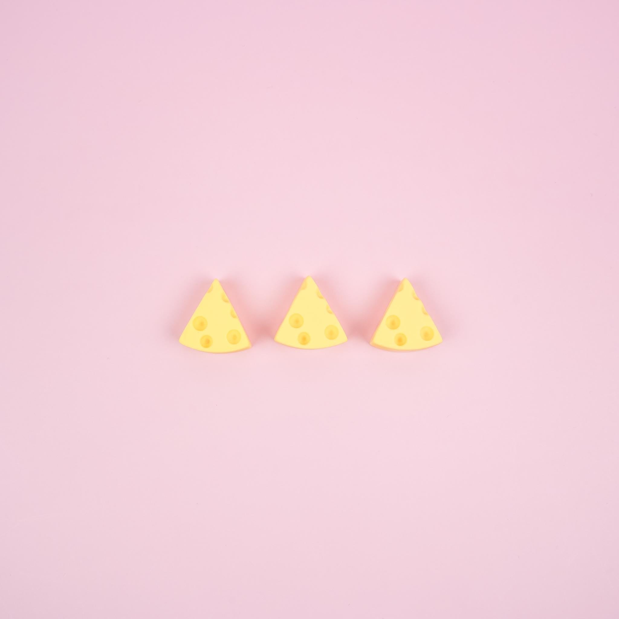 Cheese Wedges Magnet Set