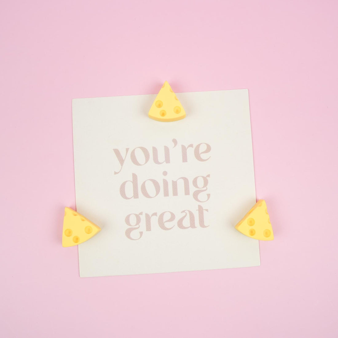 Cheese Wedges Magnet Set