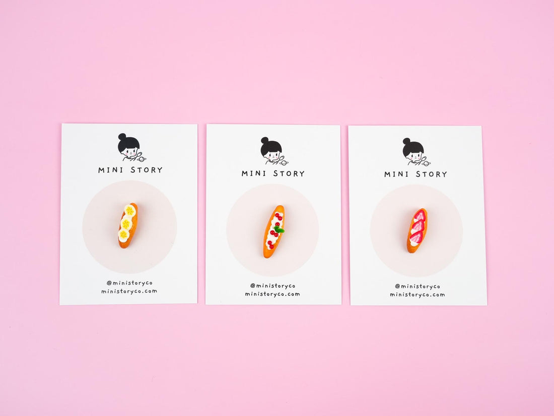 Fruit Éclair Pins