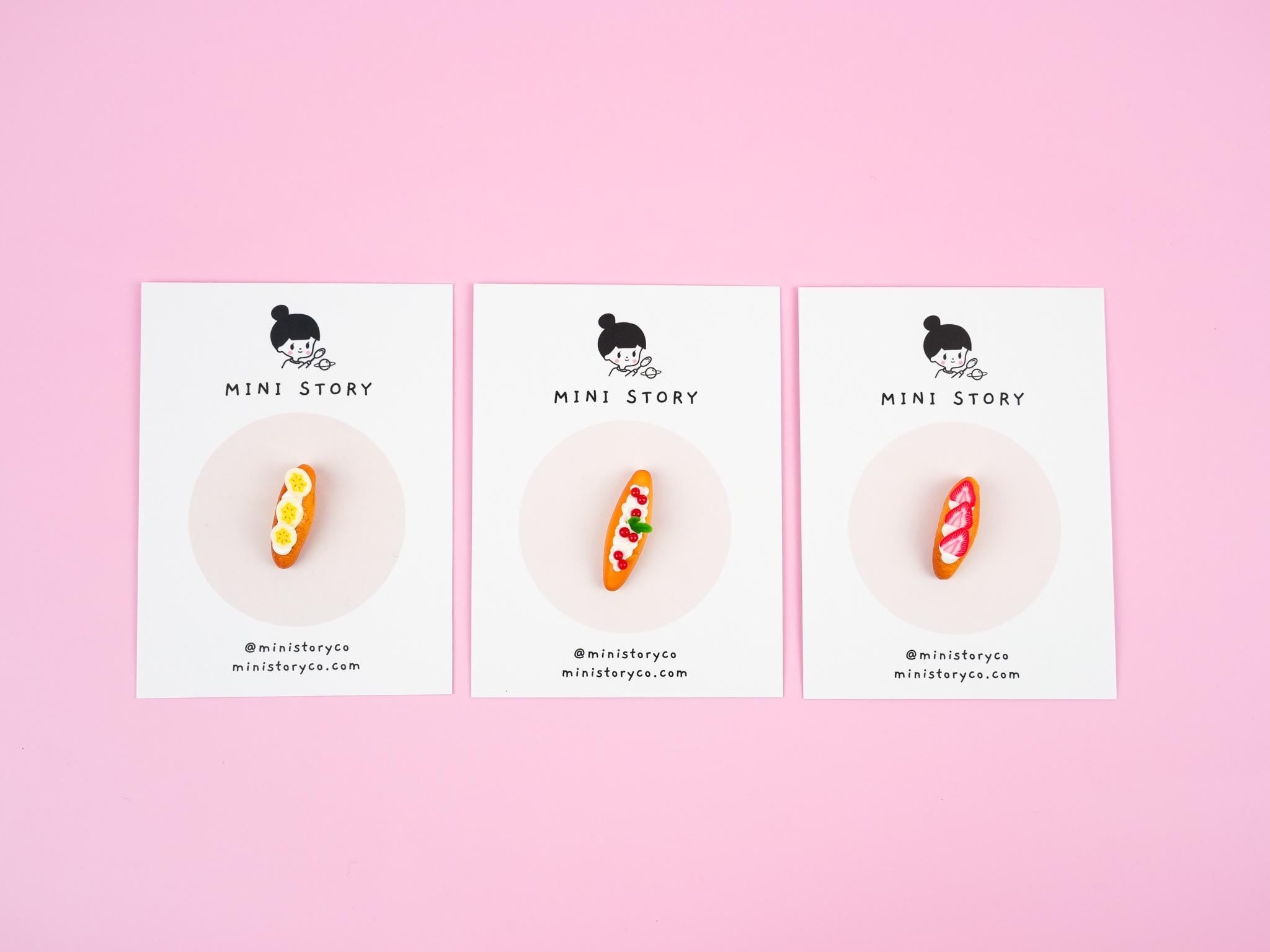 Fruit Éclair Pins