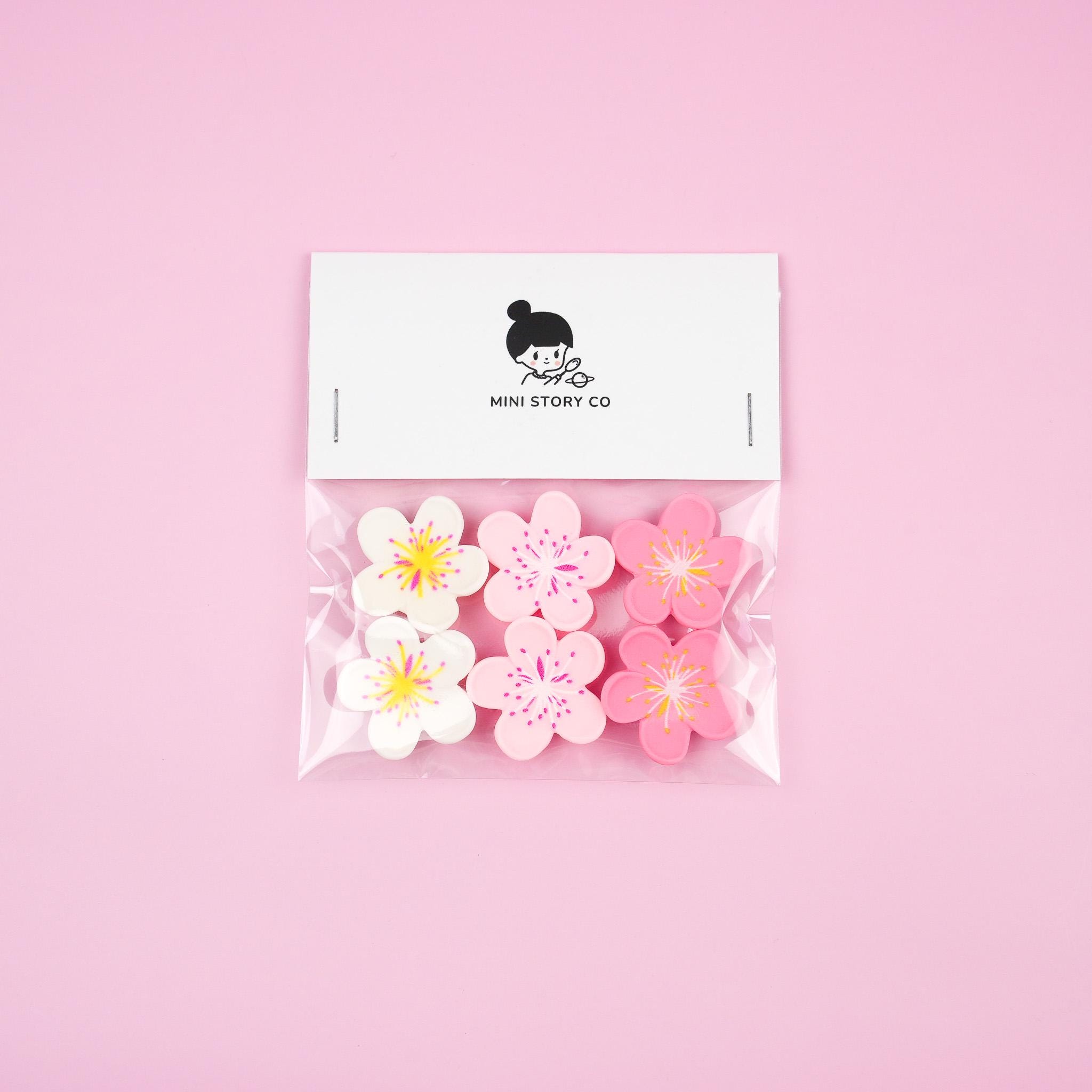 Sakura Flower Magnet Set