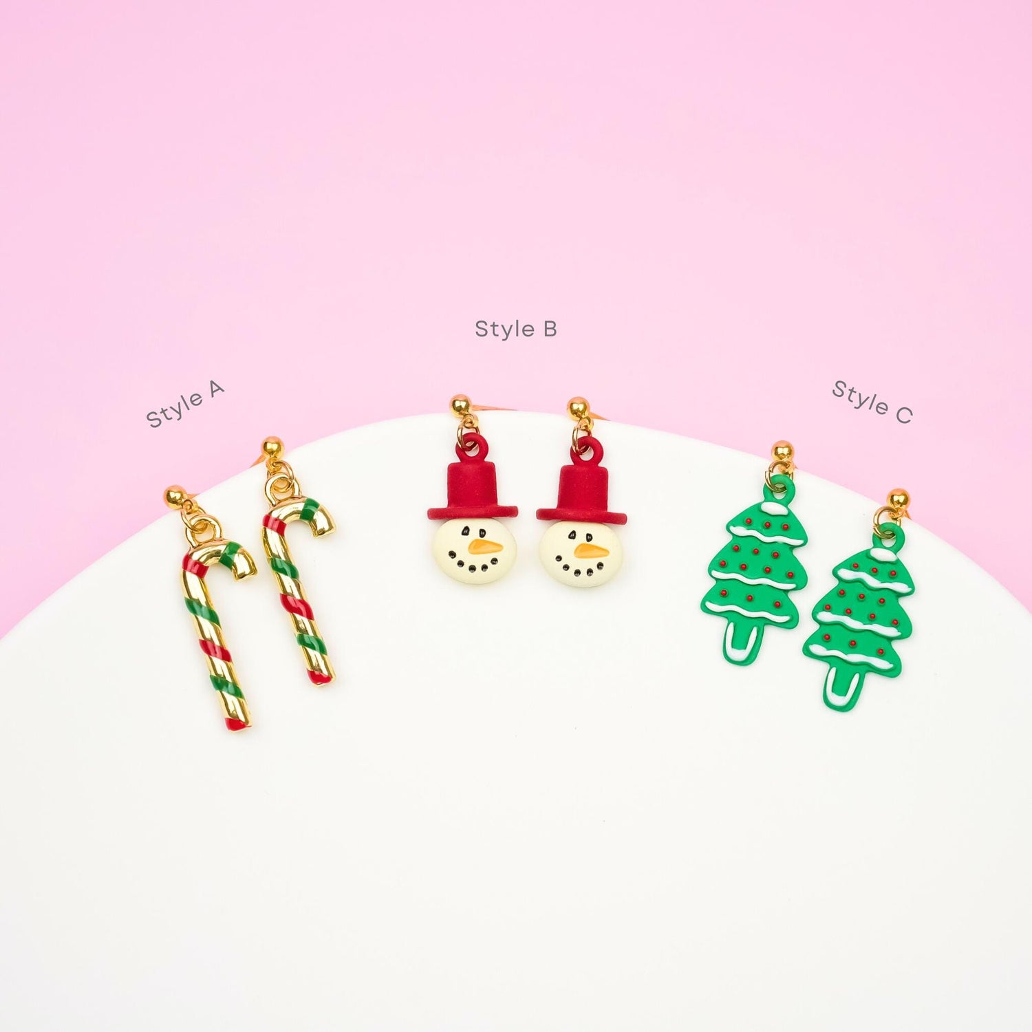Christmas Dangle Earrings