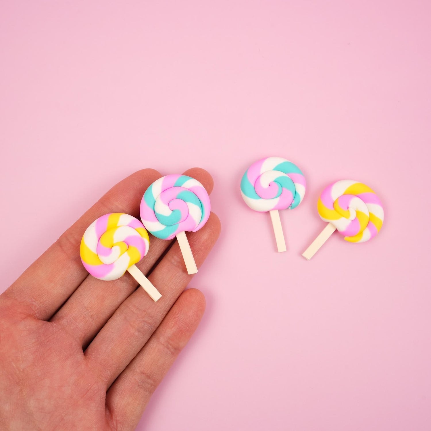 Swirl Lollipop Magnet Set