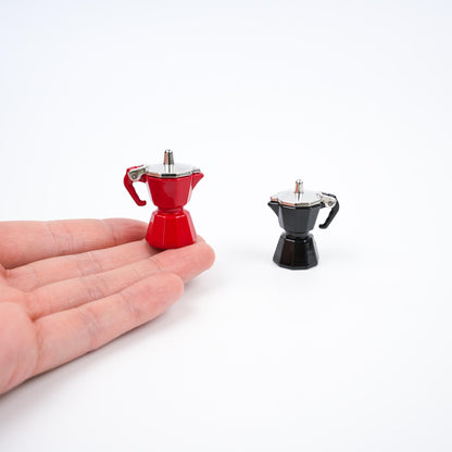 Moka Pot Fridge Magnet | Italian Espresso Maker Magnets | 3D Coffee Maker Refrigerator Magnets | Gift for Coffee Lovers | Kitchen Home Decor