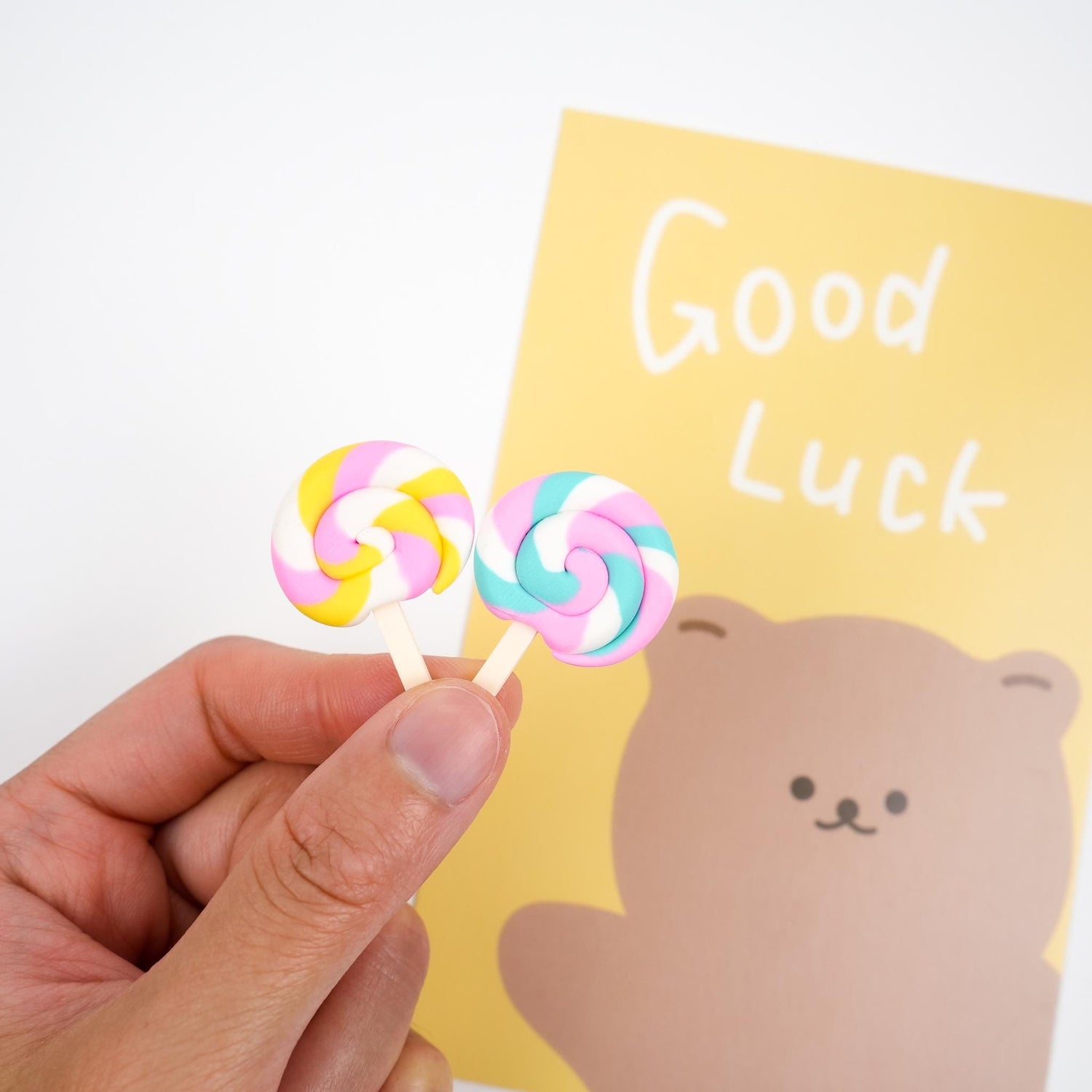 Swirl Lollipop Magnet Set