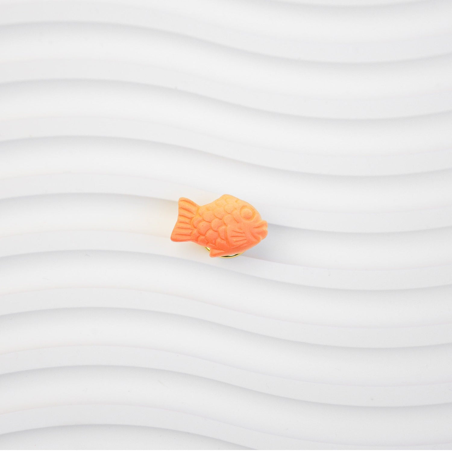 Japanese Taiyaki Brooch | Korean Bungeoppang Fish Bread Pin - Mini Story Co