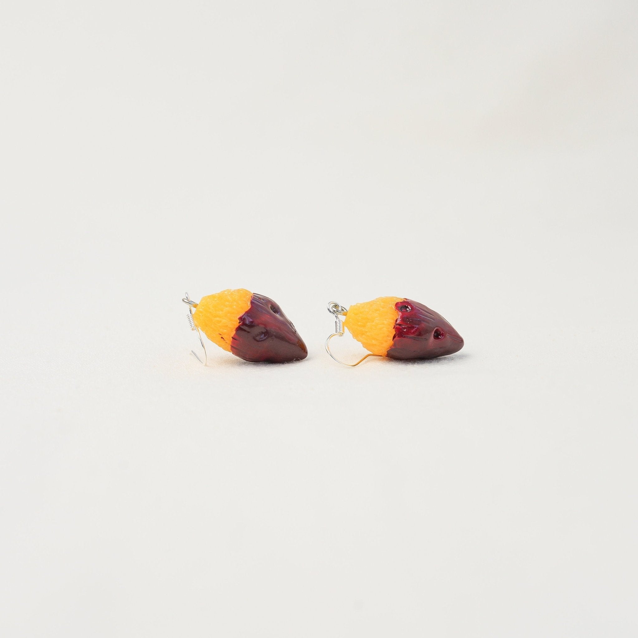 Korean Sweet Potato Dangle Earrings - Mini Story Co