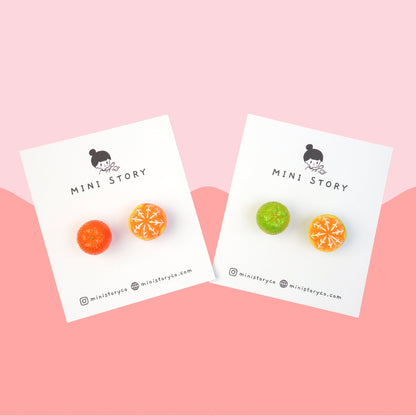 Mandarin Orange Brooch - Mini Story Co