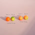 Mandarin Orange Brooch - Mini Story Co