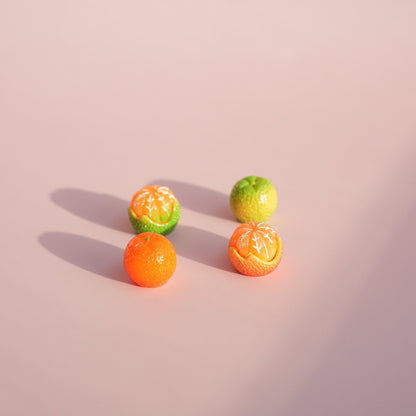 Mandarin Orange Brooch - Mini Story Co