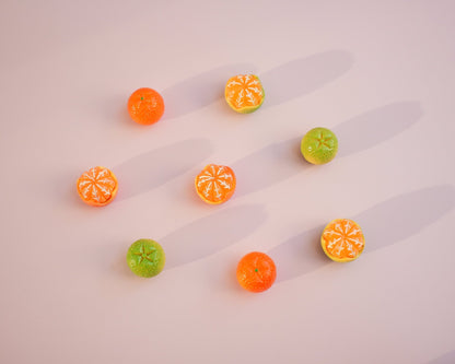 Mandarin Orange Magnet Set - Mini Story Co