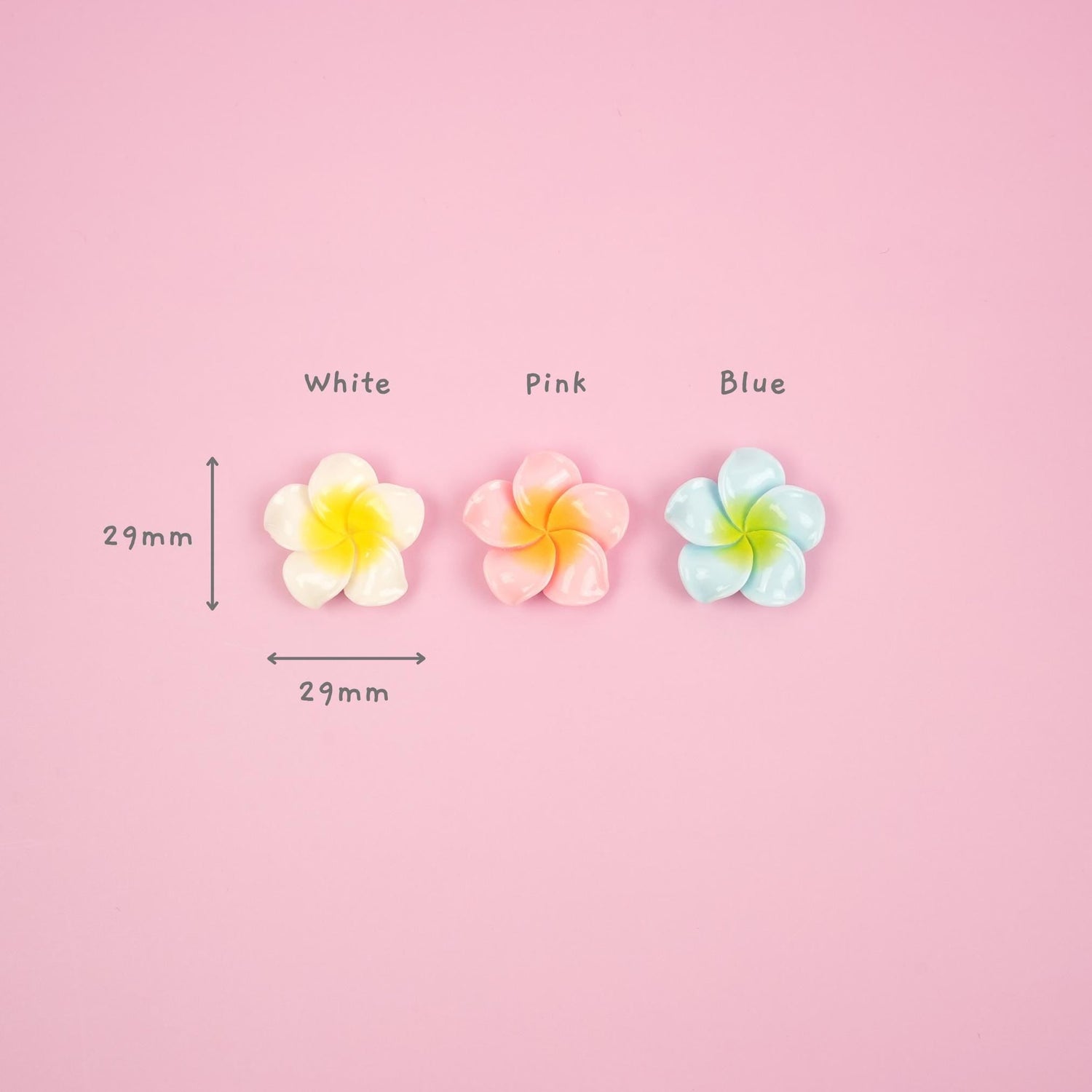 Plumeria Flower Magnet Set - Mini Story Co