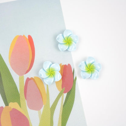Plumeria Flower Magnet Set - Mini Story Co