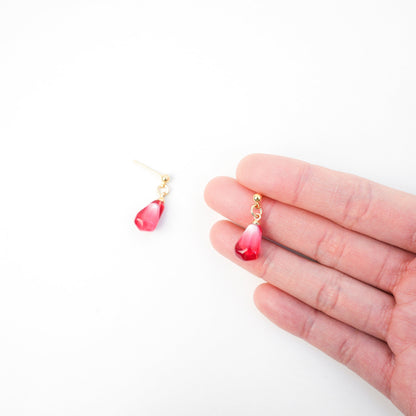 Pomegranate Seed Dangle Earrings - Mini Story Co