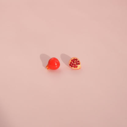 Pomegranate Stud Earrings - Mini Story Co