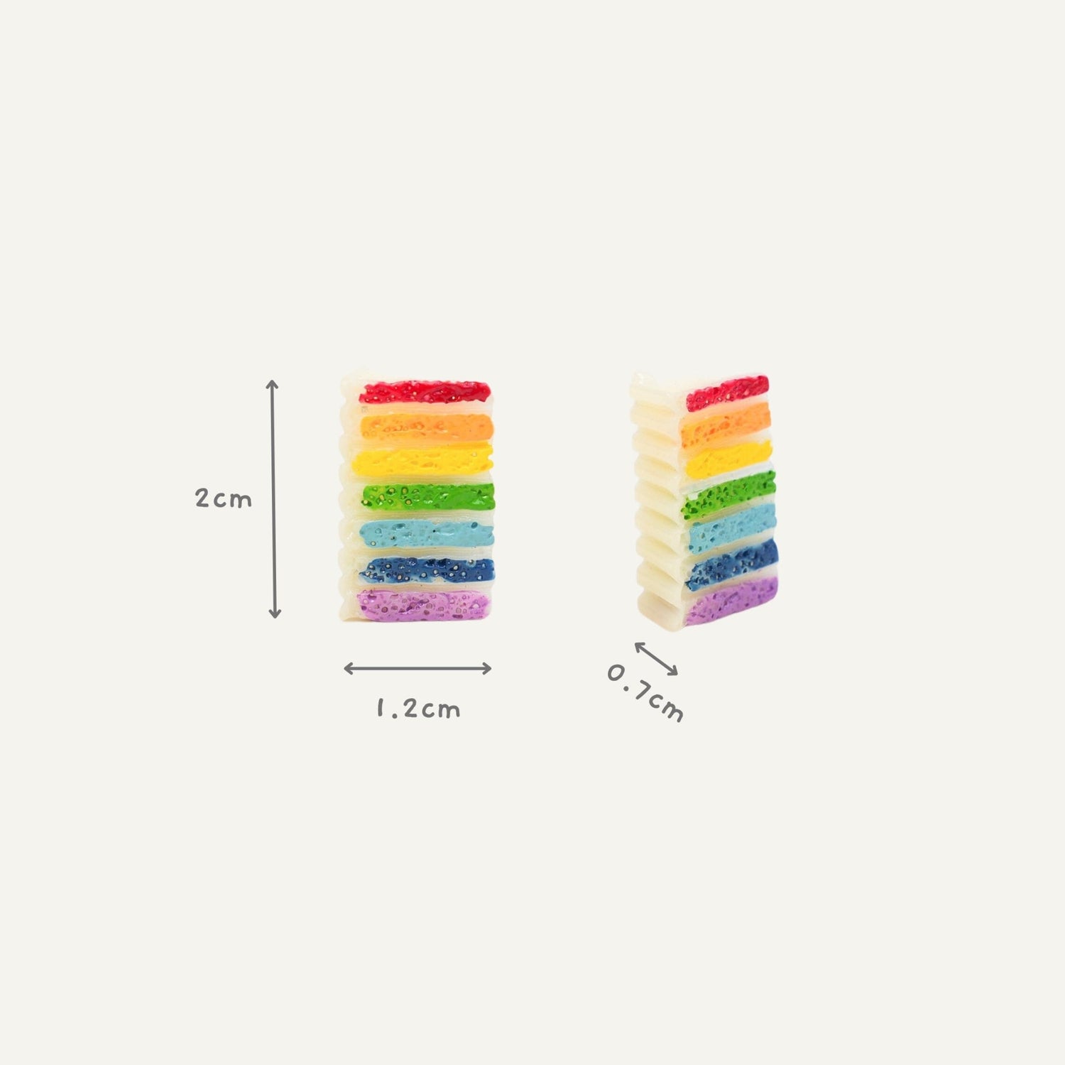 Rainbow Cake Pin - Mini Story Co