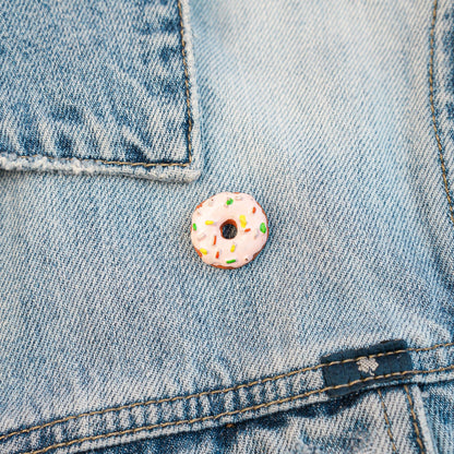 Rainbow Donut Pin - Mini Story Co