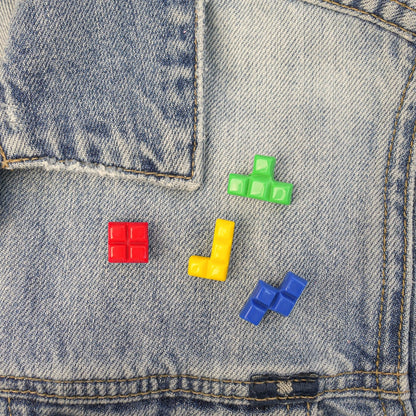 Retro Gaming Tetris Pin - Mini Story Co