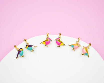 Robin Bird Dangle Earrings - Mini Story Co
