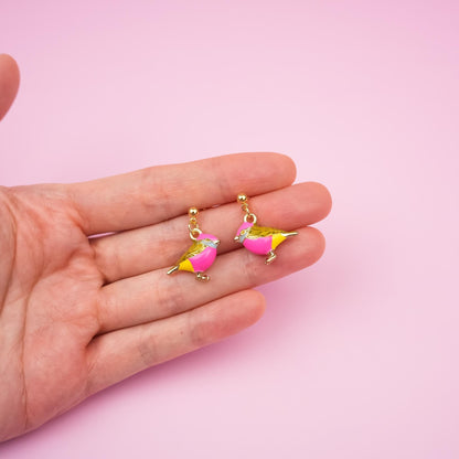 Robin Bird Dangle Earrings - Mini Story Co