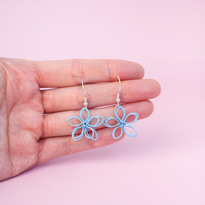 Sakura Flower Dangle Earrings - Mini Story Co