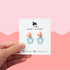 Sakura Flower Drop Earrings - Mini Story Co