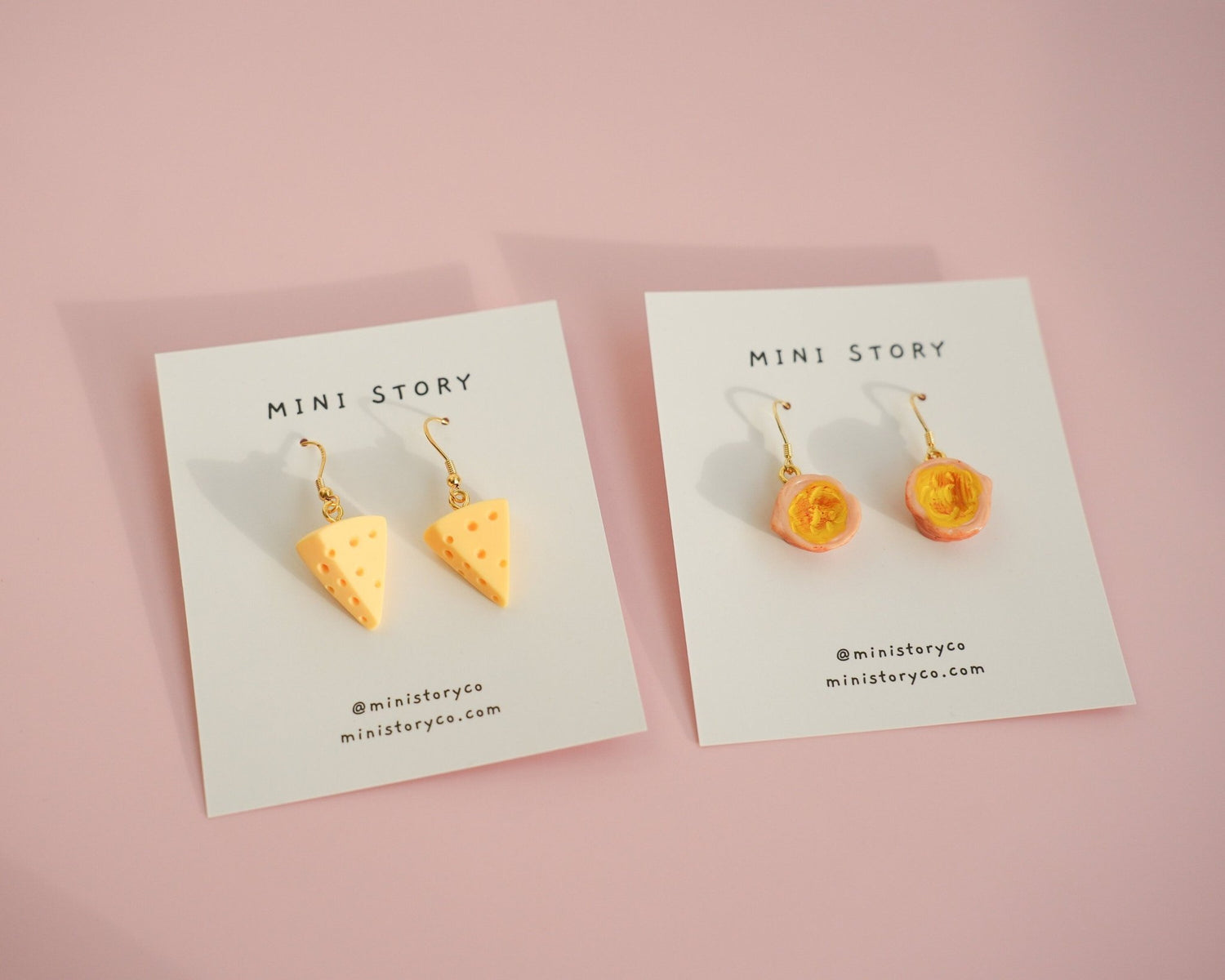 Swiss Cheese Dangle Earrings - Mini Story Co