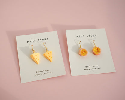 Swiss Cheese Dangle Earrings - Mini Story Co