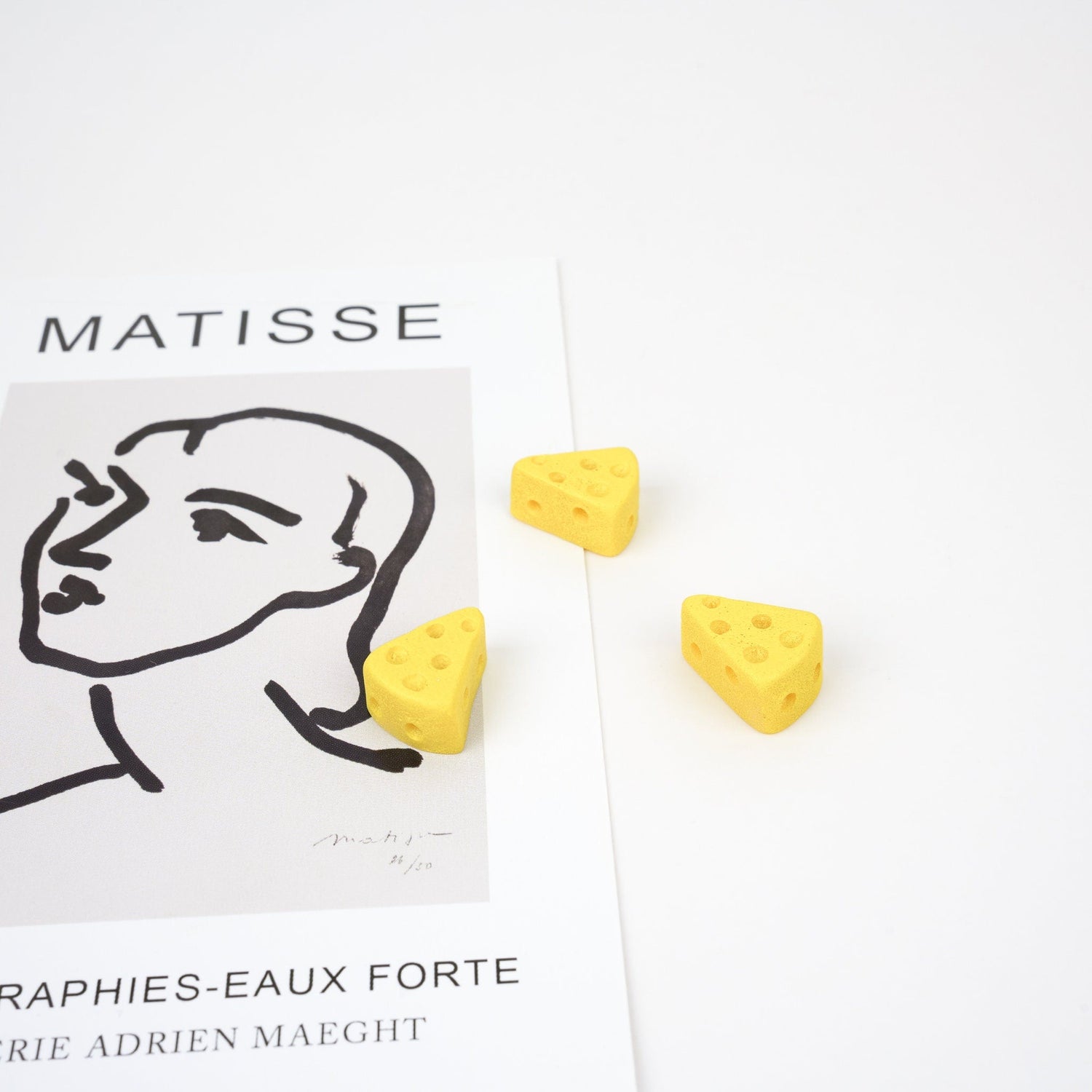 Swiss Cheese Magnet Set - Mini Story Co