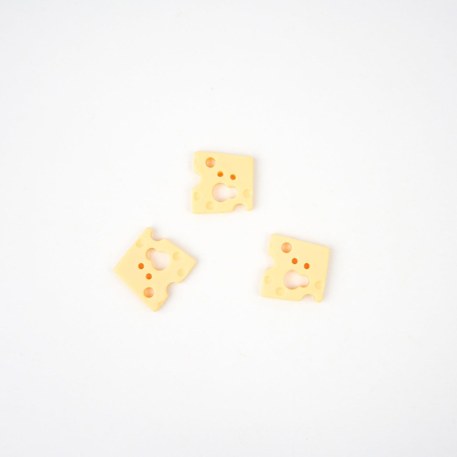 Swiss Cheese Slice Pin - Mini Story Co