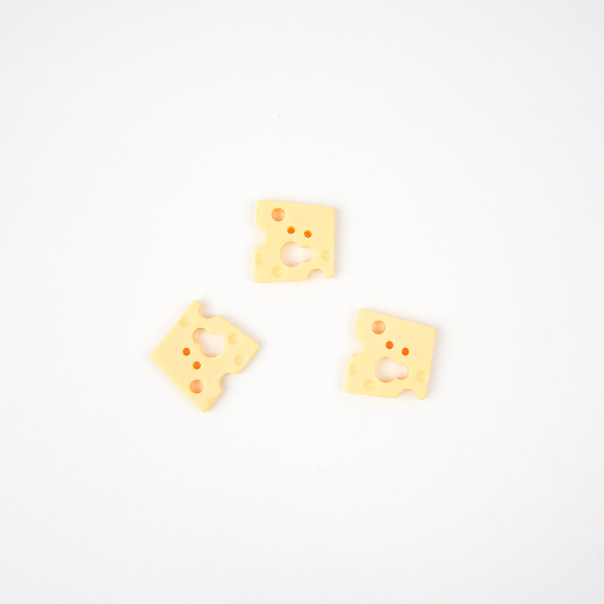 Swiss Cheese Slice Pin - Mini Story Co